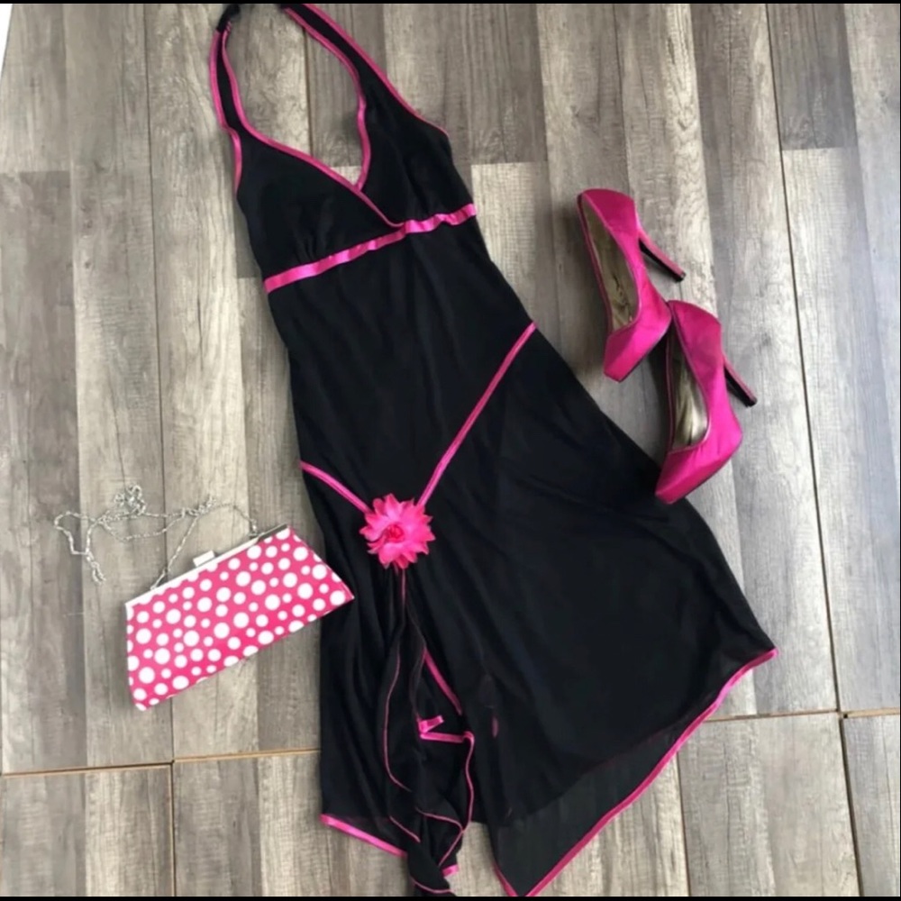 Pinup Retro Halter Dress